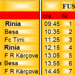 Nesër, 15.05.2016, e diel, vazhdojnë ndeshjet e radhës në Ligë