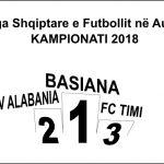 PËRFUNDON KAMPIONATI 2018 - KAMPION EKIPI "BESIANA"