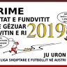 URIME FESTAT E FUNDVITIT - URIME VITIN E RI 2019