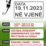 Më 19.11.2023 - në Vjenë - Turneu në Futboll